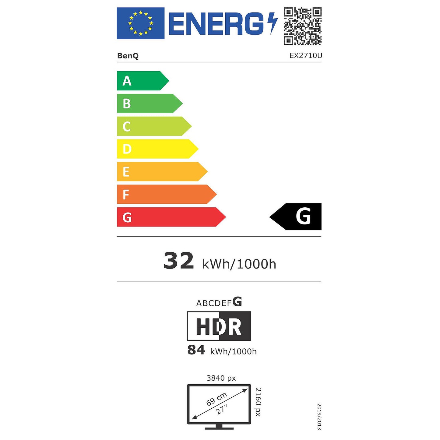 BenQ 27" LED - MOBIUZ EX2710U