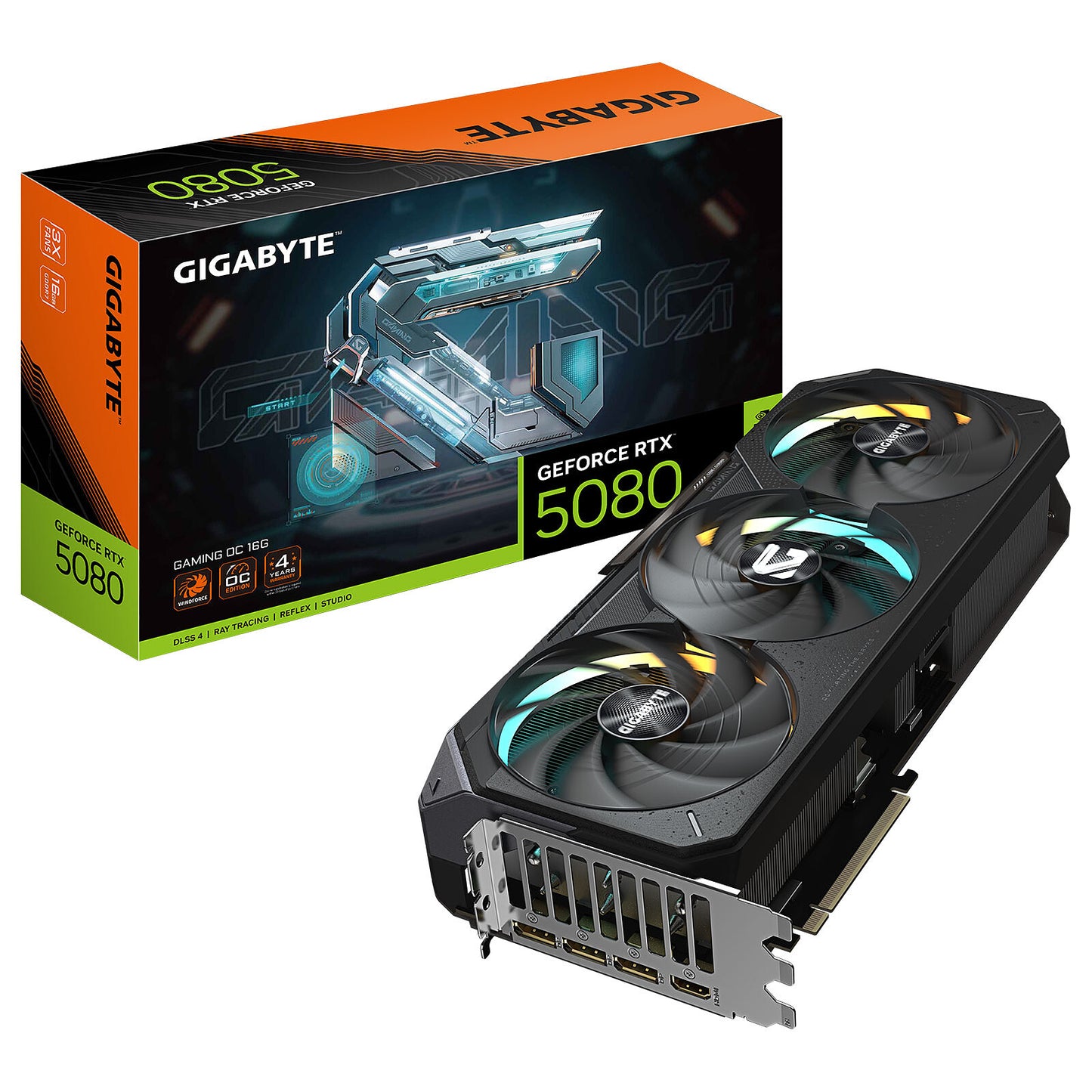 Gigabyte GeForce RTX 5080 GAMING OC 16G.